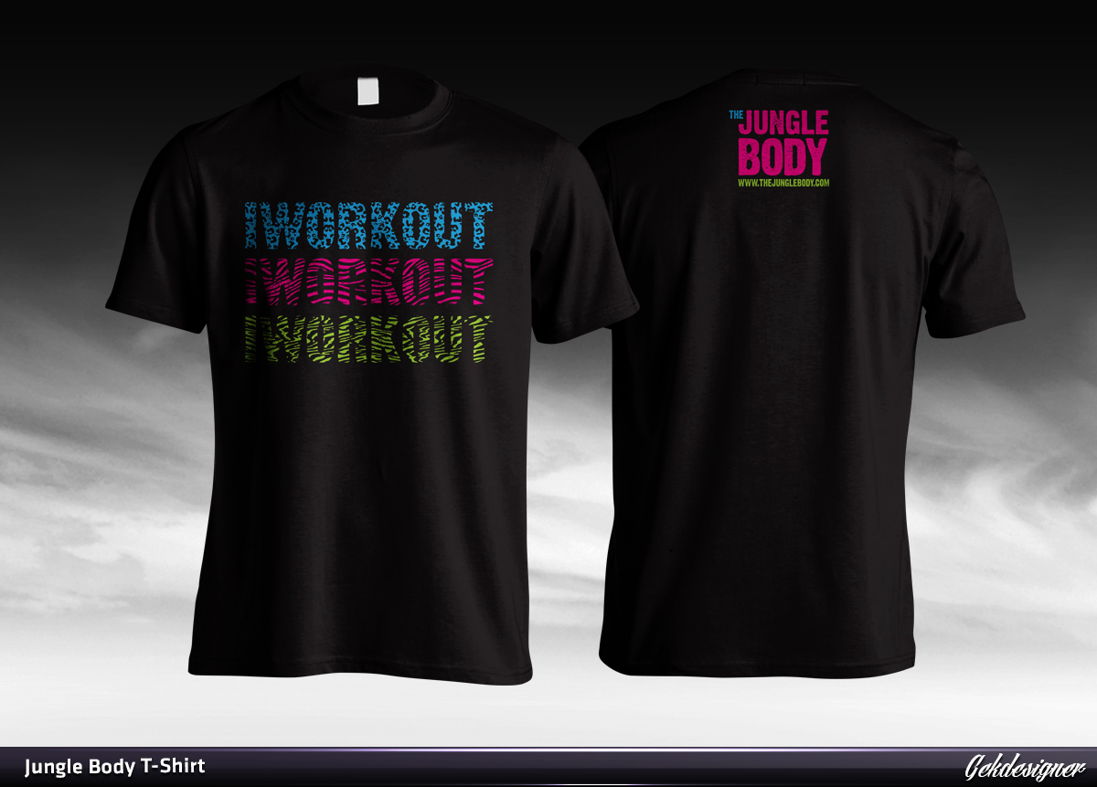 T-shirt Design by gekgrfx for The Jungle Body Pty Ltd | Design #2286921