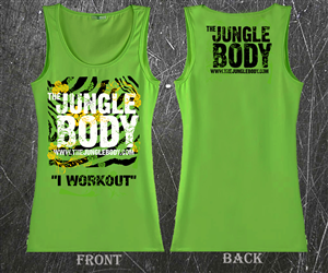 The Jungle Body® Wild/High-Fashion T-Shirt Design | T-shirt Design by TRHZ