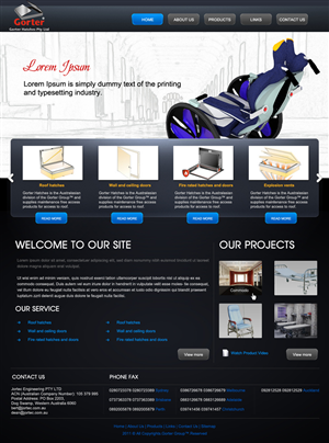 Web Design by pb for this project | Design: #487191