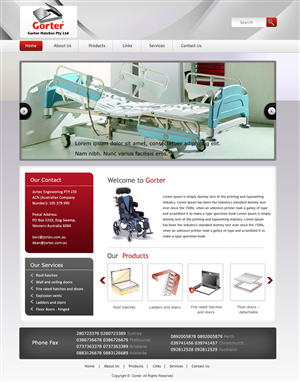 Web Design by pb for this project | Design: #487316