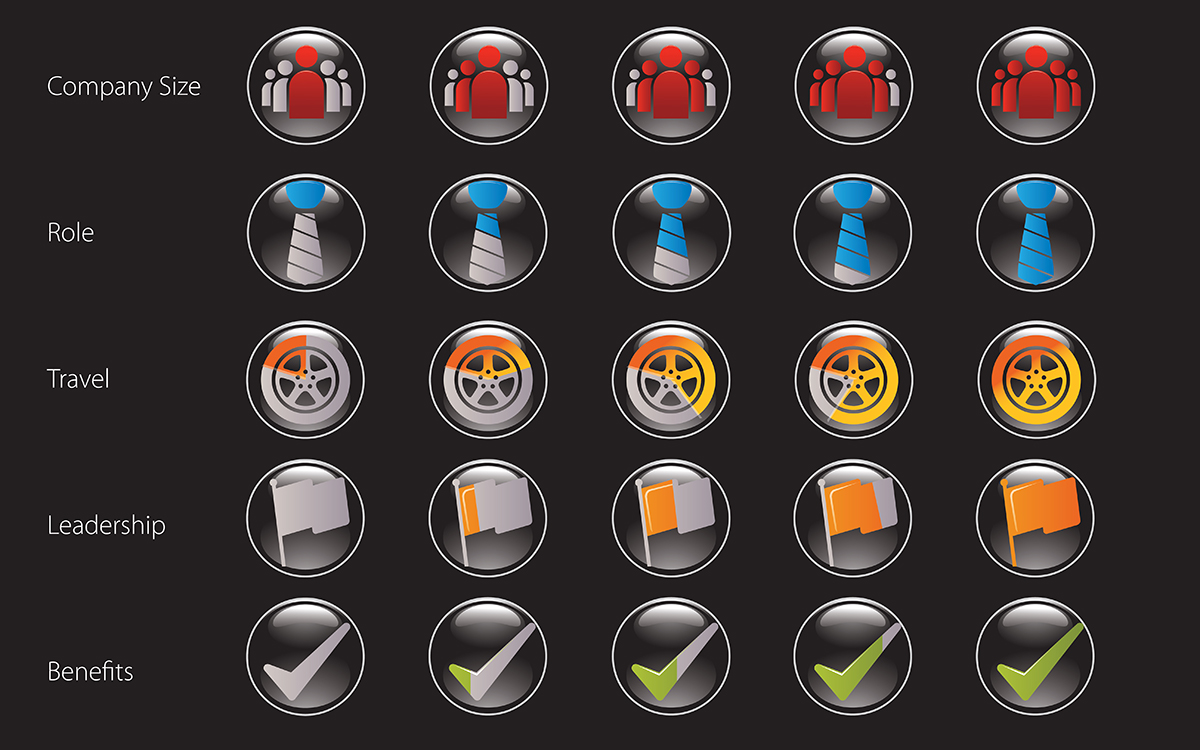 Icon Design by Synthesis for HireAction | Design #2331144