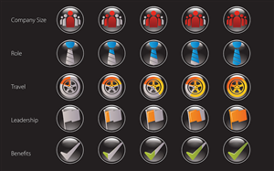 Icon Design by Synthesis for HireAction | Design: #2331144