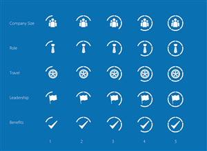 Icon Design by Synthesis for HireAction | Design: #2385484