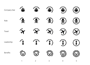 Icon Design by Synthesis for HireAction | Design: #2423654