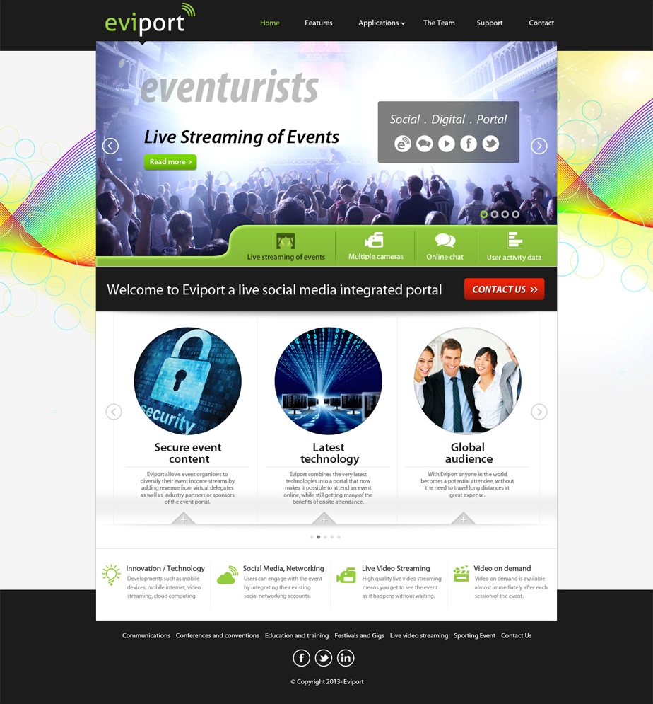 Web Design by looptriks for Core Applications | Design #2321722