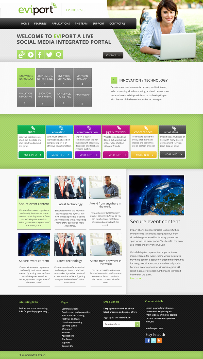 Diseño Web por Design Monkey (jim) para Core Applications | Diseño #2323062