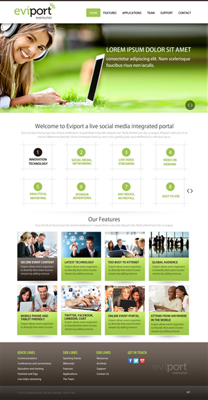 Web Design by pb for Core Applications | Design: #2291824