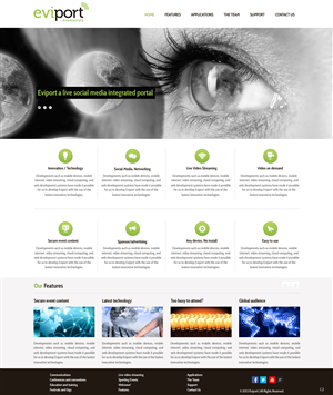 Web Design by pb for Core Applications | Design: #2291827