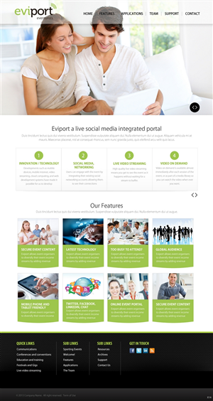 Web Design by pb for Core Applications | Design: #2291830