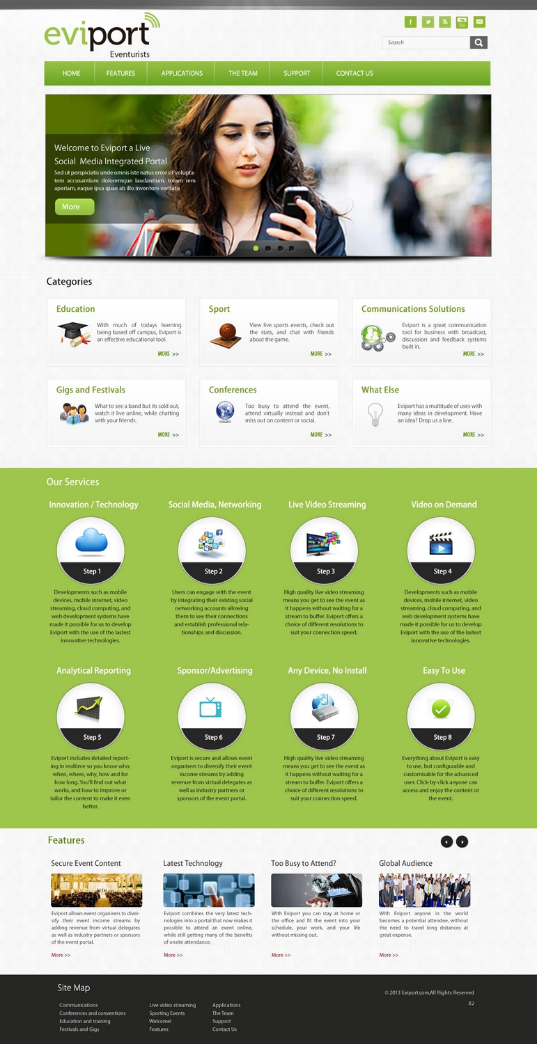 Web Design by pb for Core Applications | Design: #2296693