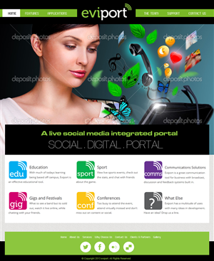 Web Design by jeckx2 for Core Applications | Design: #2475991