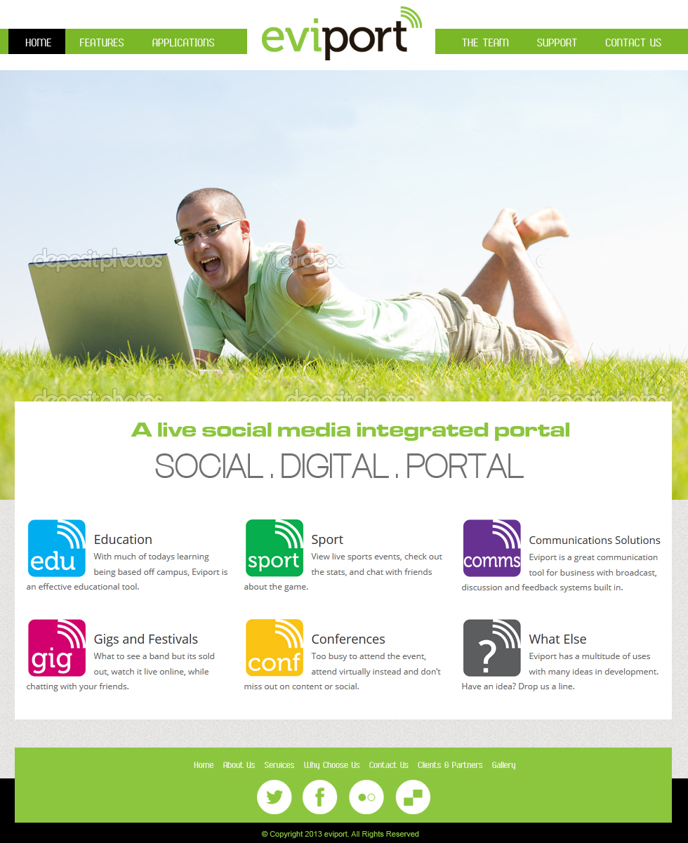 Web Design by jeckx2 for Core Applications | Design #2475998