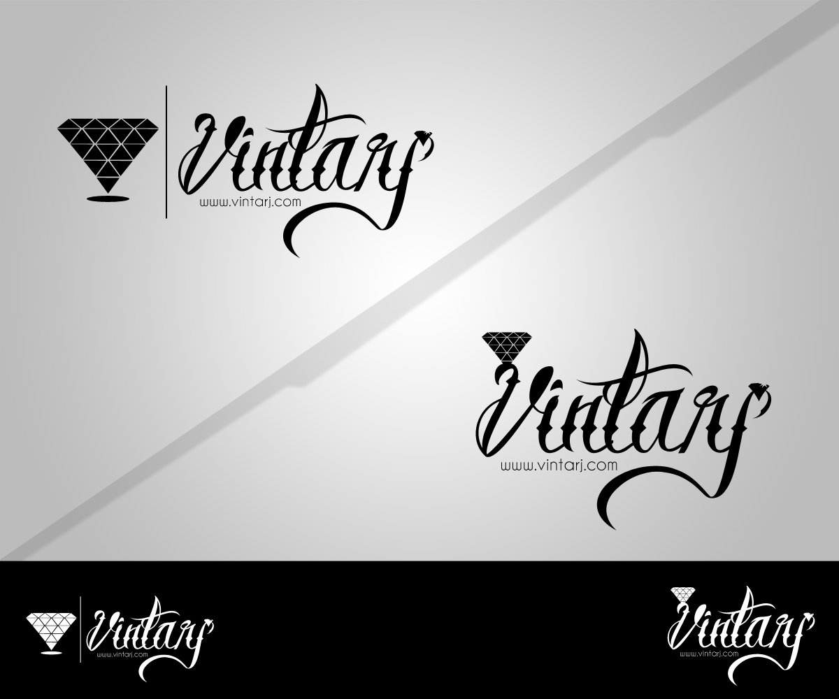 Logo Design by Akki47Design for vintarj.com | Design #2328535