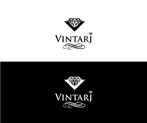 Logo Design by onamel for vintarj.com | Design: #2337422