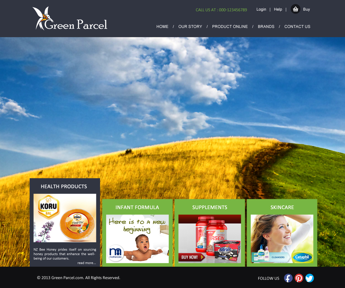 Diseño Web por Akki47Design para este proyecto | Diseño #2323319