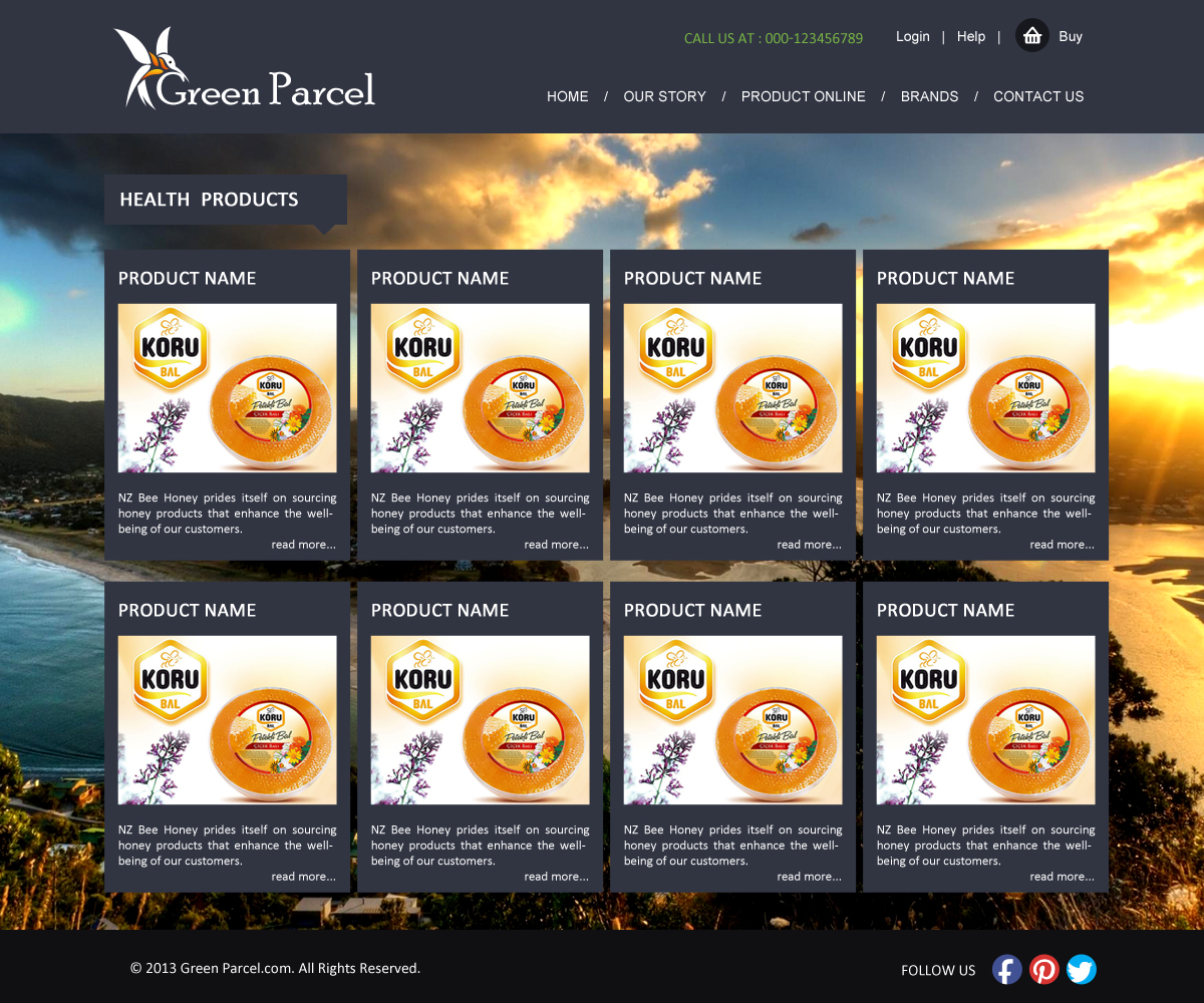 Diseño Web por Akki47Design para este proyecto | Diseño #2323401