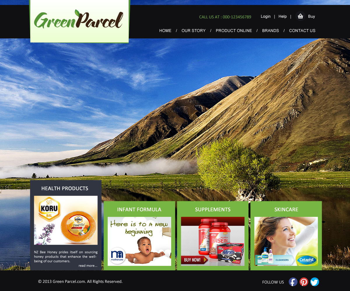 Diseño Web por Akki47Design para este proyecto | Diseño #2323517