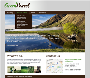 Web-Design von Jarayuth für dieses Projekt | Design: #2334812