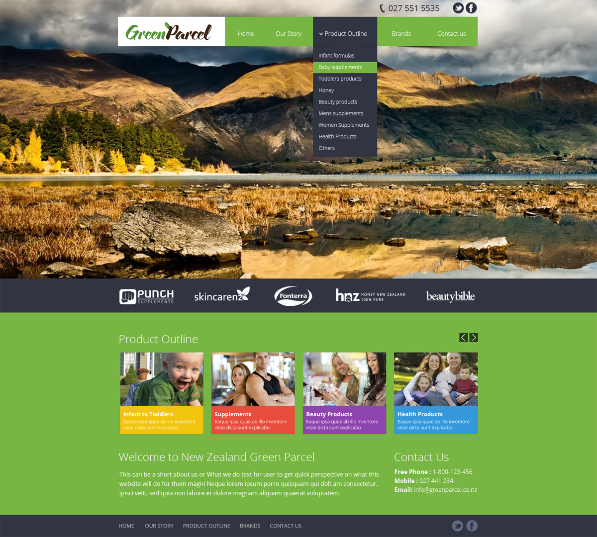 Web Design by Nelsur for this project | Design #2329189