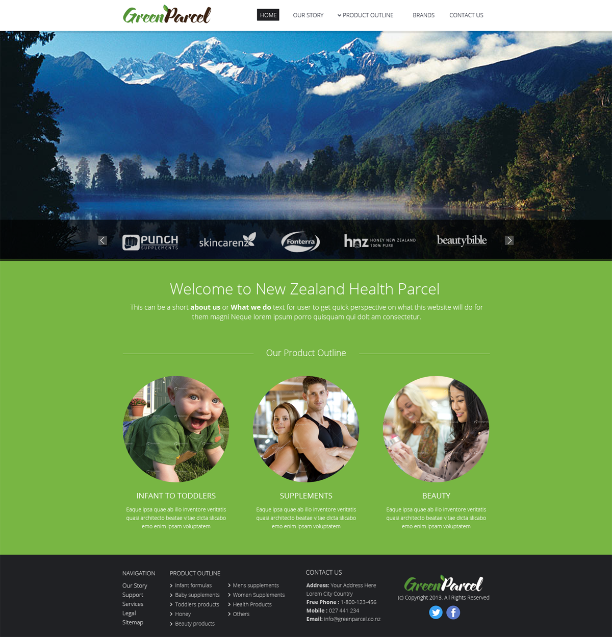 Web Design by Nelsur for this project | Design #2329197