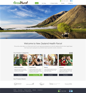 Web-Design von Nelsur für dieses Projekt | Design: #2331708