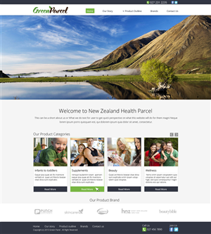 Web-Design von Nelsur für dieses Projekt | Design: #2331720