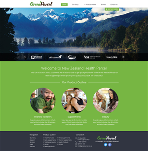 Web-Design von Nelsur für dieses Projekt | Design: #2345852