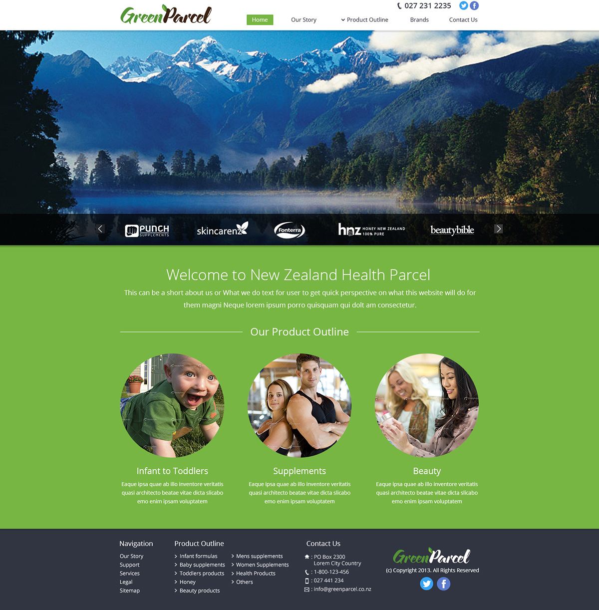 Web Design by Nelsur for this project | Design #2345870