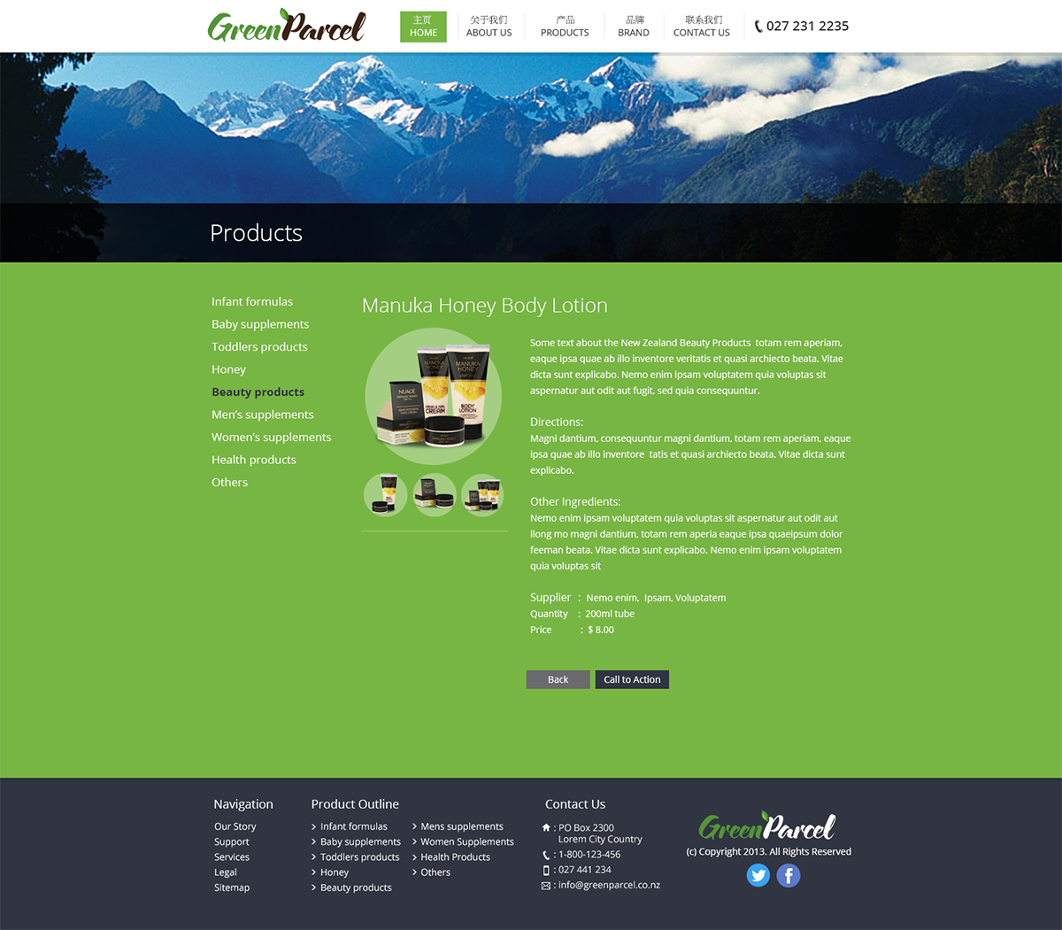 Web Design by Nelsur for this project | Design #2353039