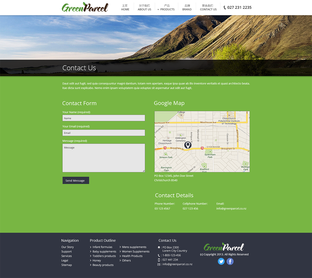 Web Design by Nelsur for this project | Design #2363886