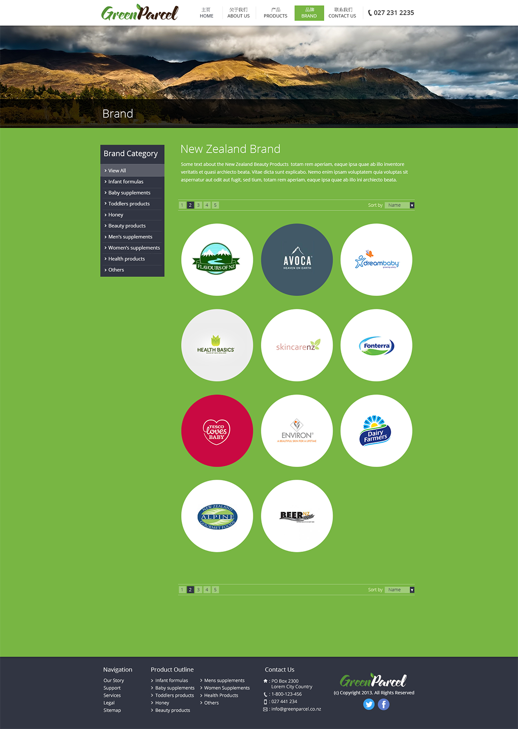 Web Design by Nelsur for this project | Design #2363925