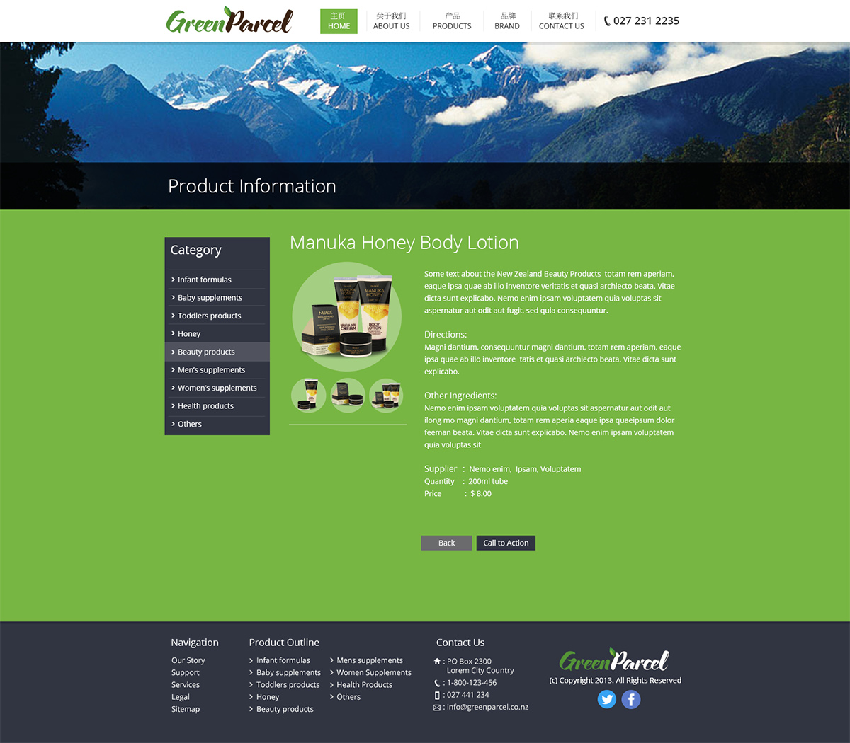 Web Design by Nelsur for this project | Design #2363997