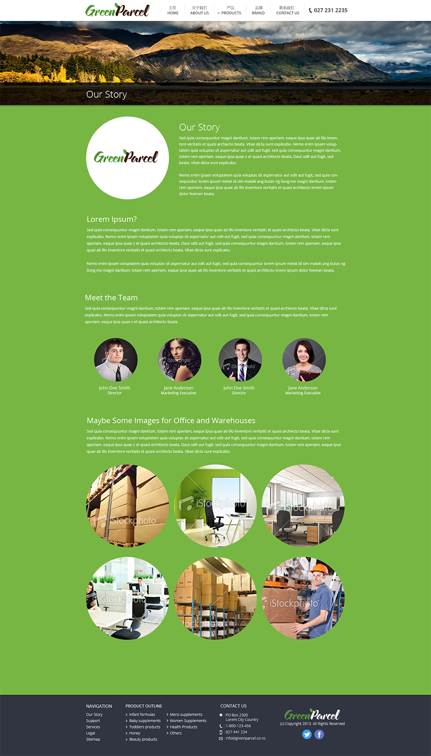 Web Design by Nelsur for this project | Design #2364038