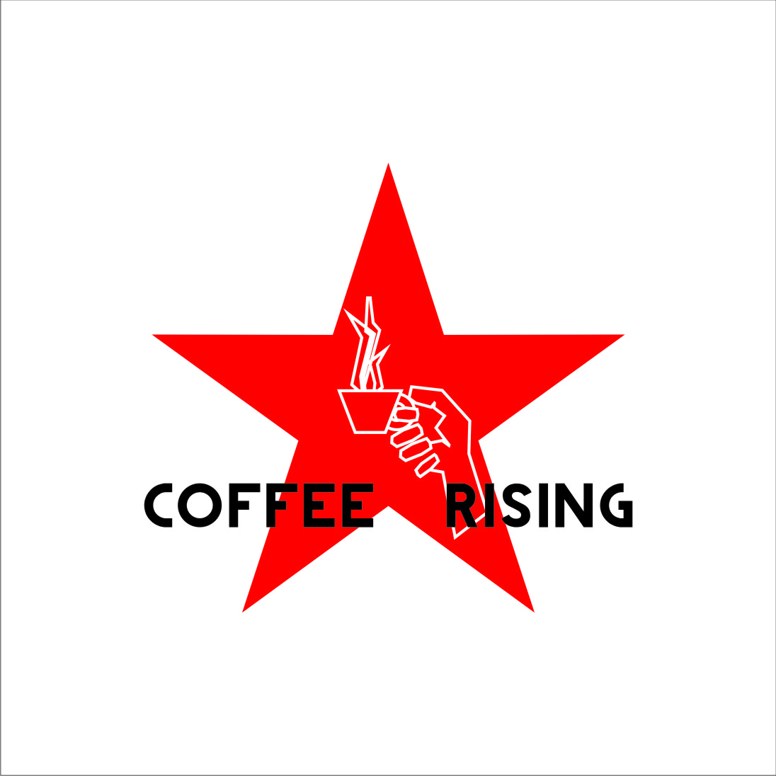 Logo Design by pip for Coffee Rising | Design #11134963