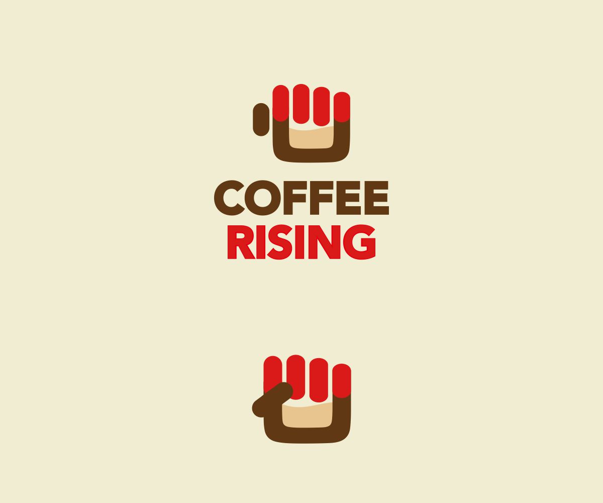 Logo Design by J Mahesh for Coffee Rising | Design #11146636
