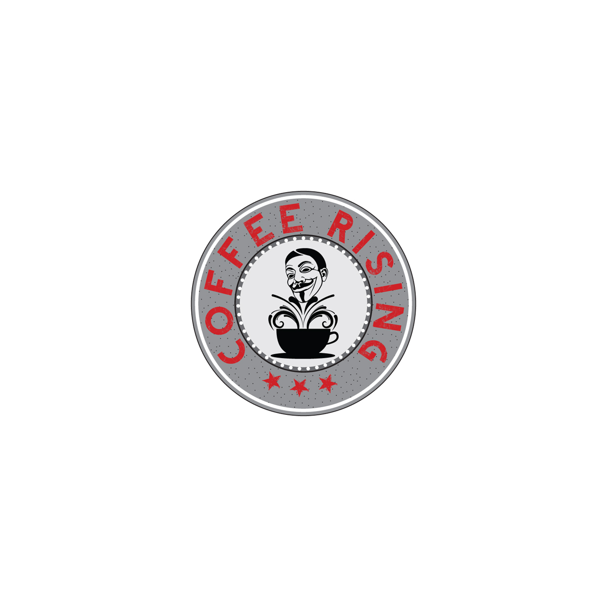 Logo Design by Venus L. Penaflor for Coffee Rising | Design #11115789