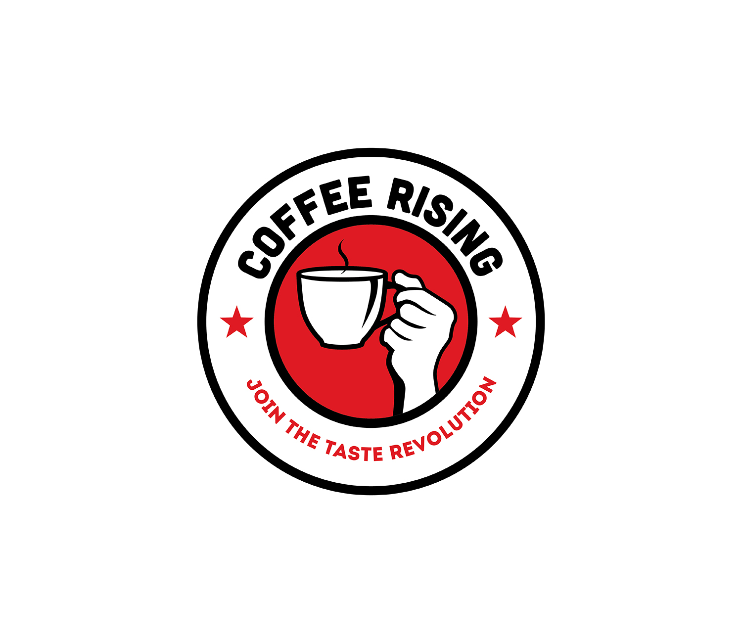 Logo Design by RoundYellow for Coffee Rising | Design #11190941