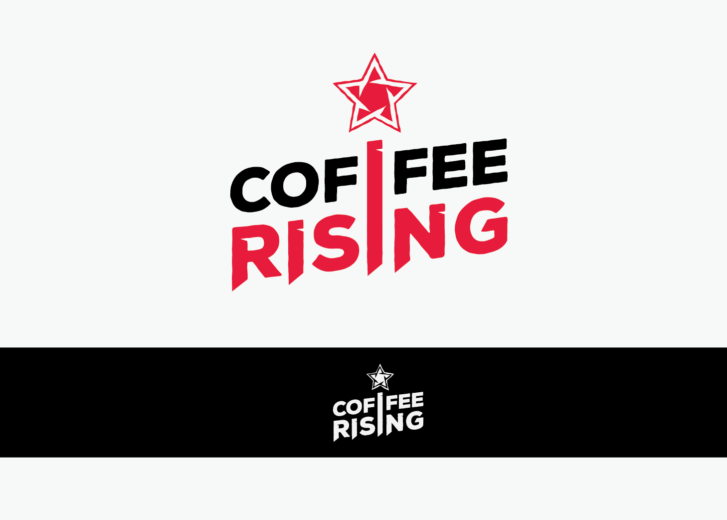 Logo Design by Mandy Illustrator for Coffee Rising | Design #11156232