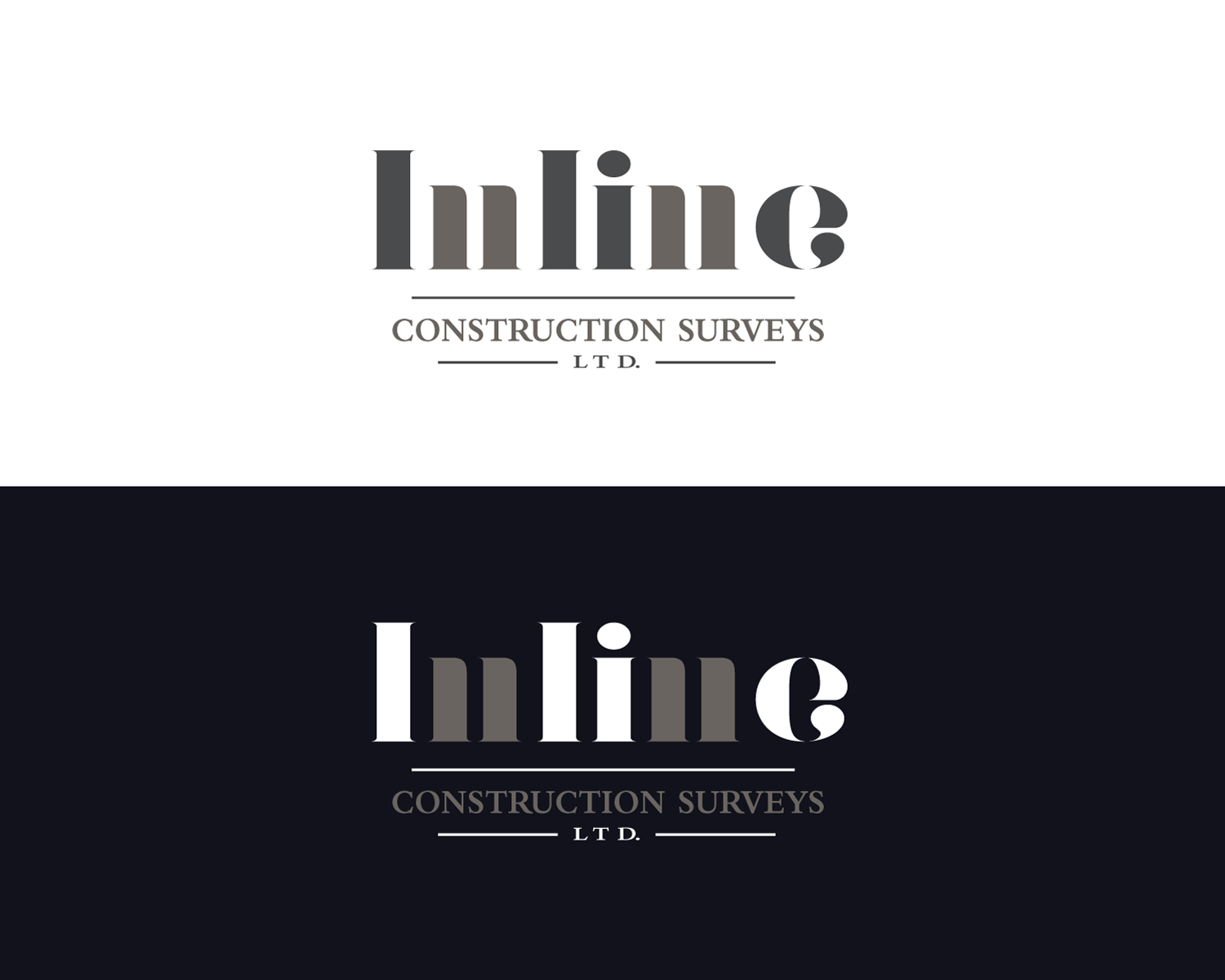Logo Design by anonrotide for Inline Construction Surveys Ltd | Design #11218971