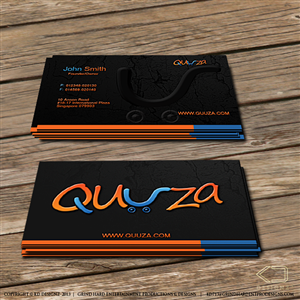 Business Card Design by KD Designz for Quuza Pte Ltd | Design: #2298166