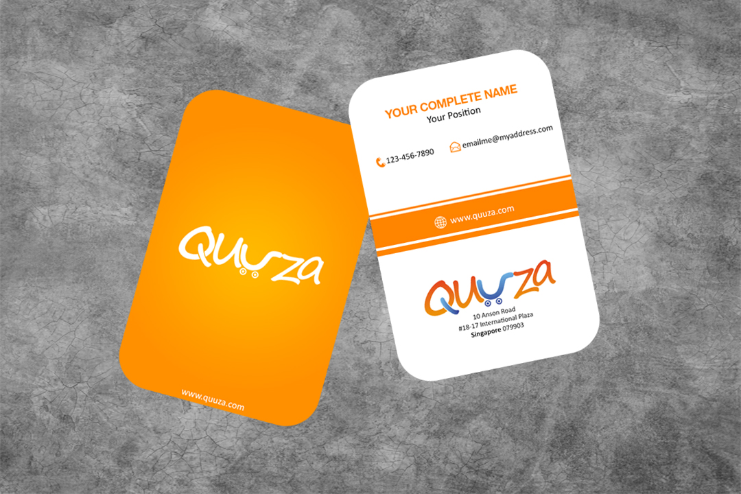 Design de Carte de Visite par iLexter pour Quuza Pte Ltd | Design #2296996