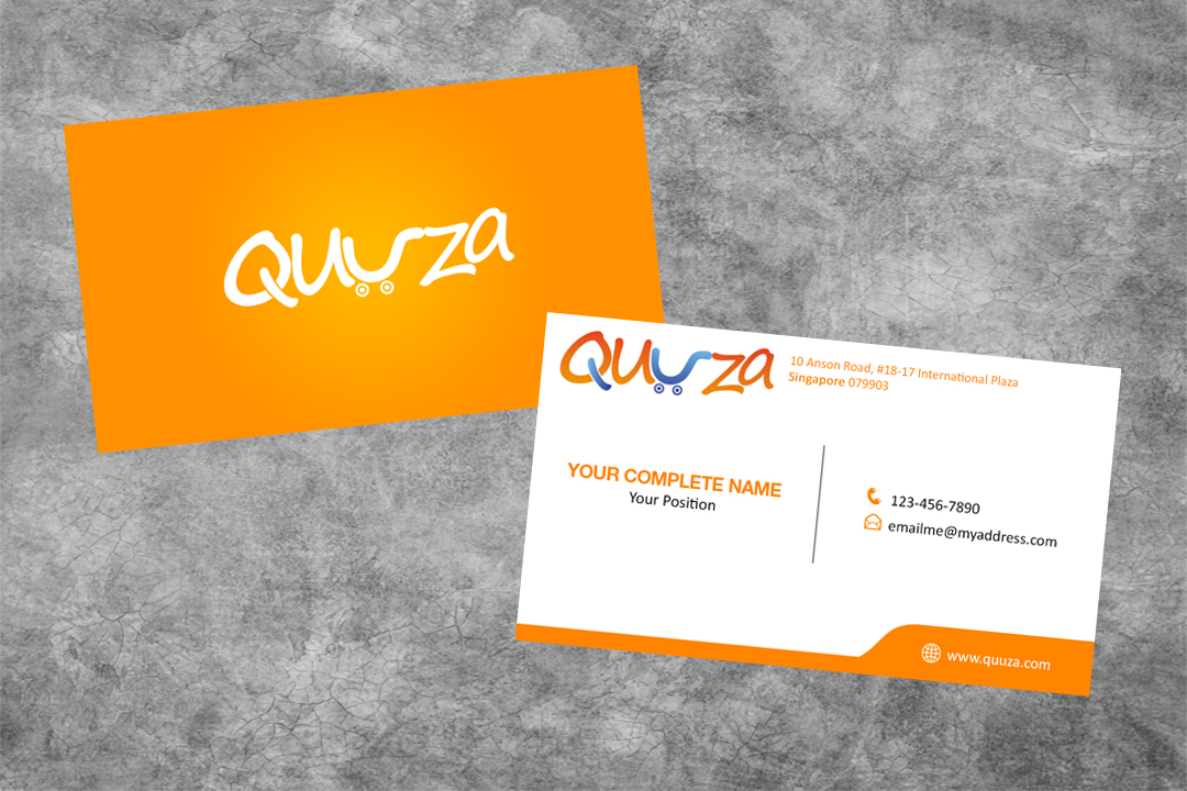 Business Card Design by iLexter for Quuza Pte Ltd | Design #2299148