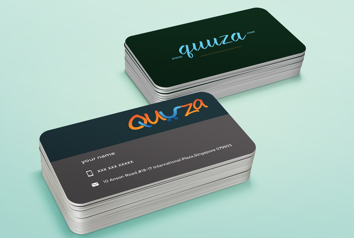 Business Card Design by HK Creatives for Quuza Pte Ltd | Design #2296039