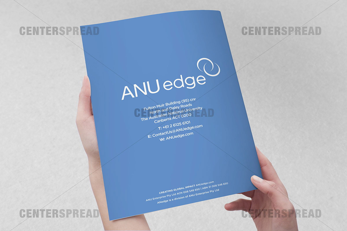 Diseño de portada de libro por CENTERSPREAD para ANUedge | Diseño #2316699