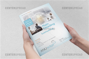 Diseño de portada de libro por CENTERSPREAD para ANUedge | Diseño: #2316709