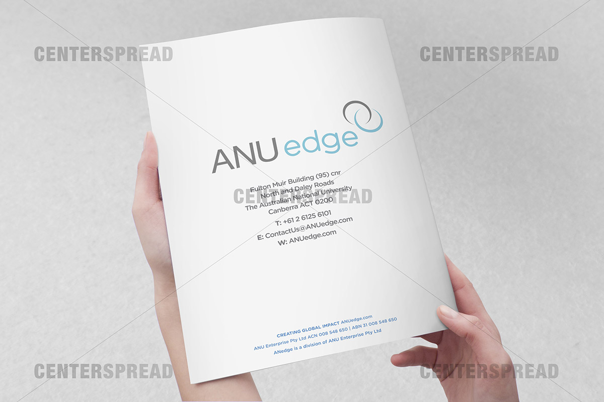 Diseño de portada de libro por CENTERSPREAD para ANUedge | Diseño #2316714