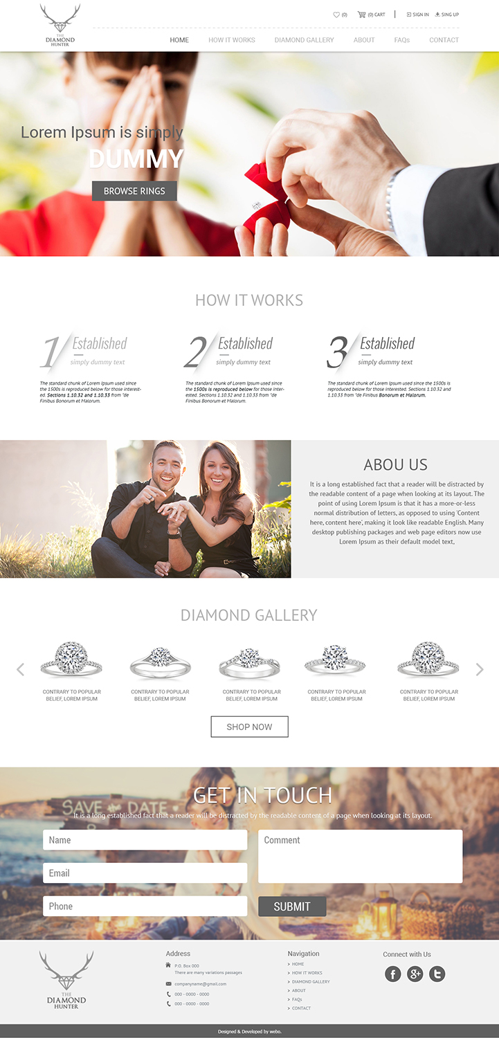 Diseño Web por Redsquare infotech para este proyecto | Diseño #11150760