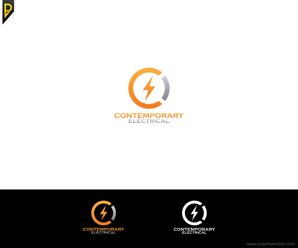 Logo Design by poisonvectors for contemporary electrical | Design #11220872