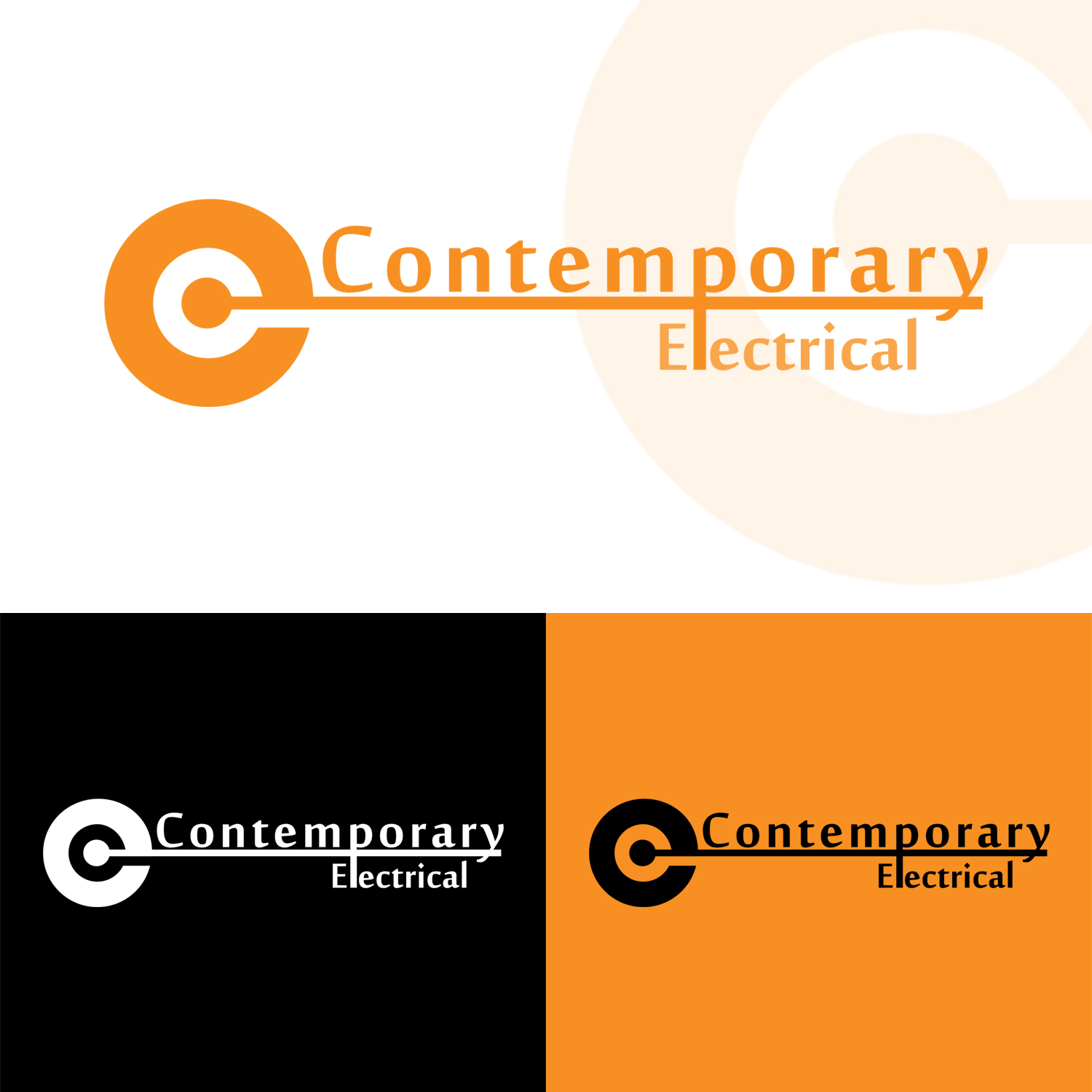 Logo Design by The Filly Studios for contemporary electrical | Design #11147060