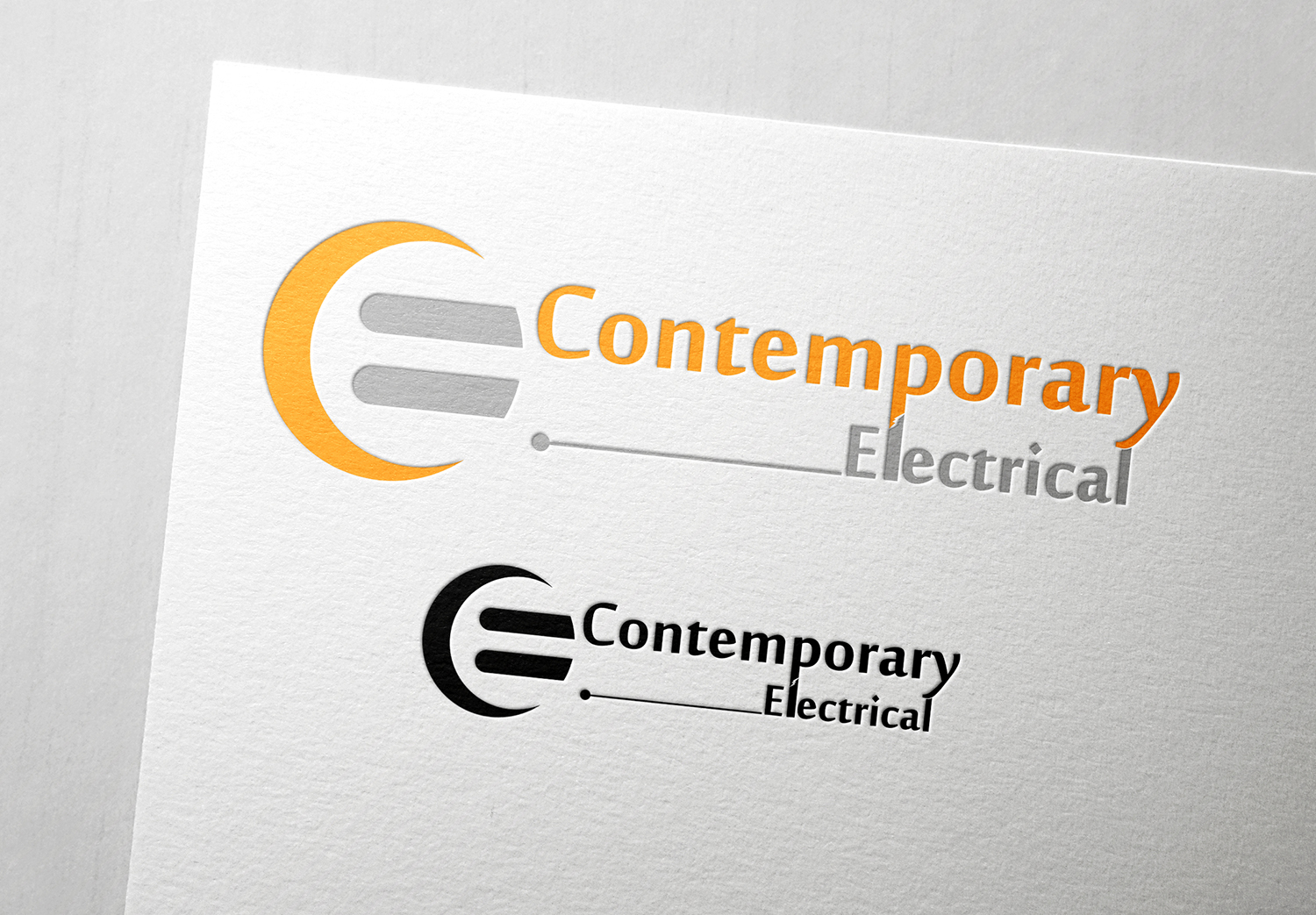 Logo Design by The Filly Studios for contemporary electrical | Design #11158397